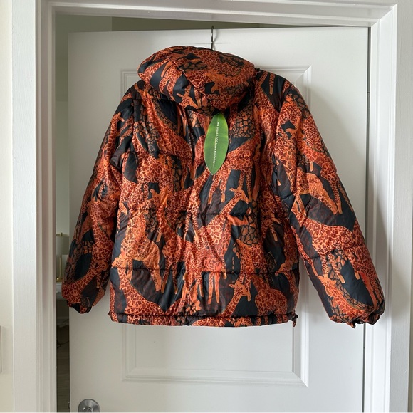 FARM Rio Multicolor Patterned Puffer Jacket - Picture 13 of 15